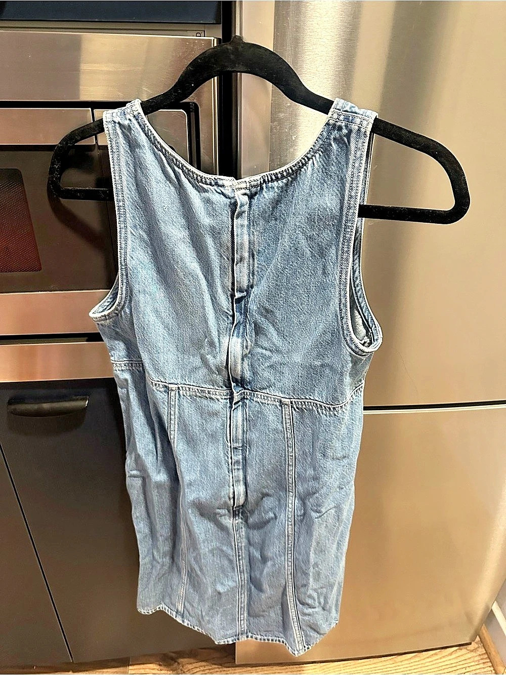 Madewell Ariana V-Neck Mini Dress - Picture 3 of 3